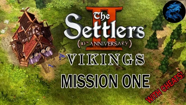 The Settlers 2 10th Anniversary Vikings Expansion - Mission One (English Translation MOD)