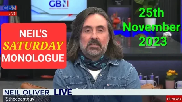 Neil Oliver's Saturday Monologue - 25th November 2023.