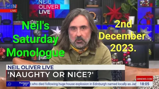 Neil Oliver's Saturday Monologue - 2nd December 2023.