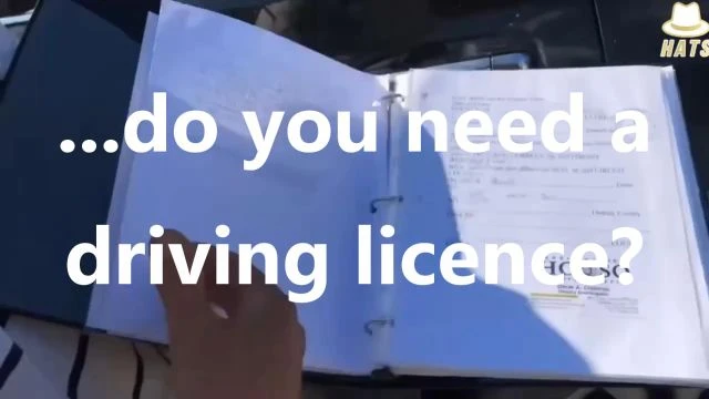 do you need a driving licence?