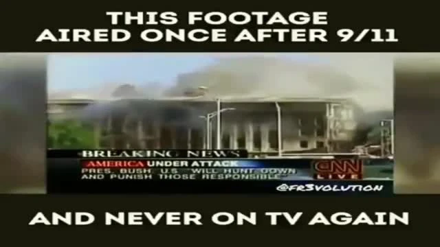 Footage of 911 Never on TV again