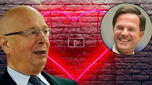 Klaus Schwabs love declaration to Dutch PM Mark Rutte