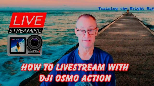 livestreaming using the DJI osmo action