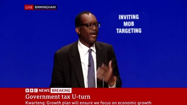 Kwasi Kwarteng Tax Cuts U-Turn