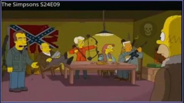 Simpsons S24 / E09 - Bugging Out, The Asteroid Zombie Apocalypse!