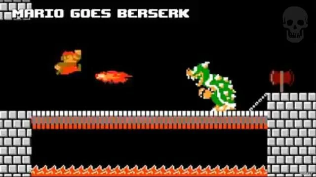 MARIO: JUMPS OUT OF THE MATRIX AND GOES BERSERK!
