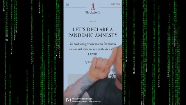 Let's Declare A 'Pandemic Amnesty'.. GO FUCK YOURSELVES! - Gold!