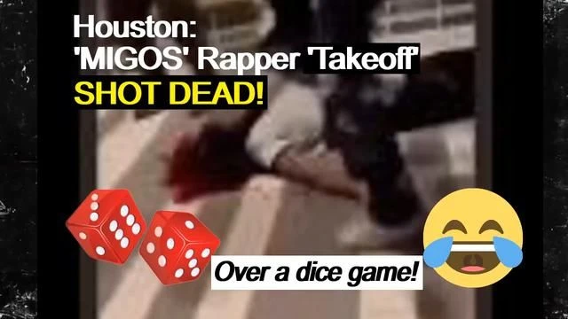 HOUSTON: MIGOS RAPPER 'TAKEOFF' SHOT! - Over a dice game! ?