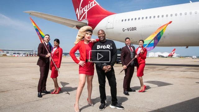 Up, Up and A-Gay - Virgin Atlantic adopts gender-neutral uniform