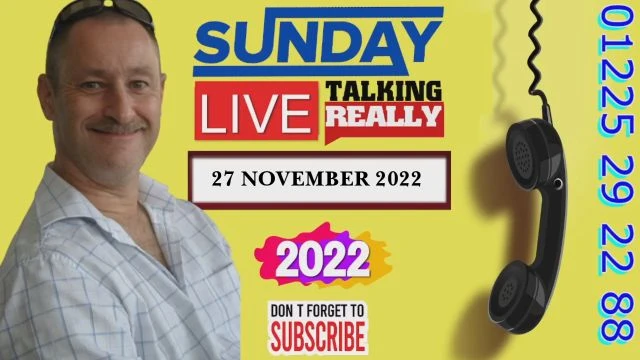 Talking Really Sunday Live (27 November)