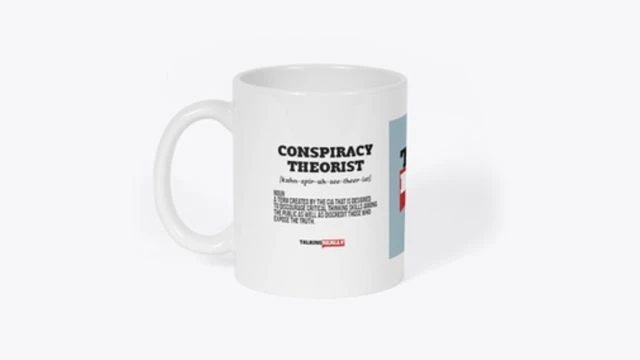 Conspiracy Theorist T-shirt and Mug