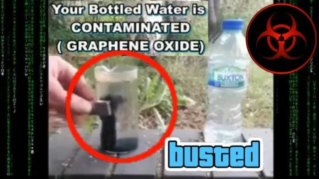 BUSTED: GRAPHENE OXIDE IN BOTTLED DRINKING WATER!