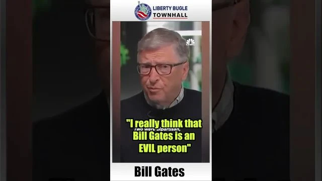 Creepy Bill Gates Explains His Plan