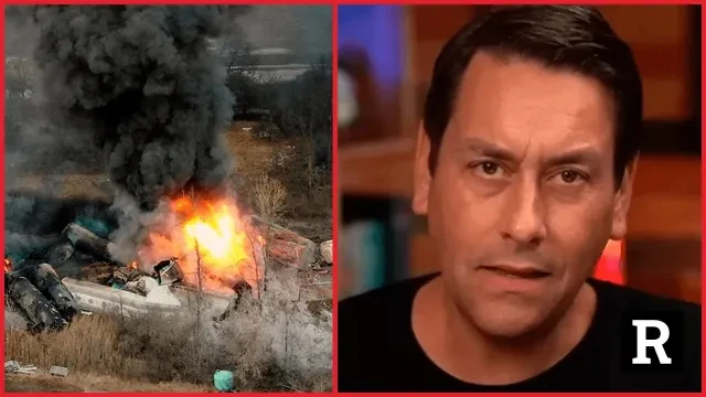 Oh SH*T, this train explosion is WORSE than theyre telling anyone | Redacted with Clayton Morris