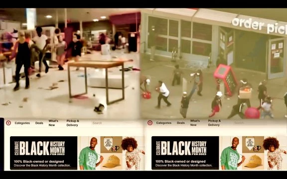 Blacks Loot Target Celebrates Crime Lawlessness Black Privilege