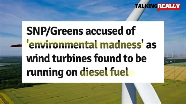 Scottish fiasco diesel powered turbines | Talking Really Channel | environmental madness