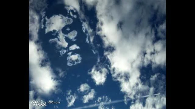 [COMEDY] Jesus In The Clouds Above Teh Flat Earth