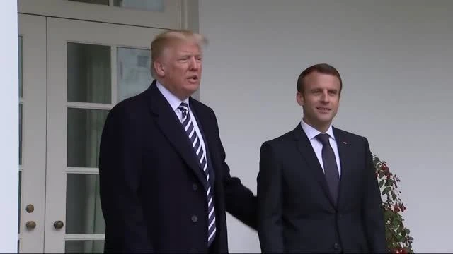 TRUMP and MACRON  CODE 888