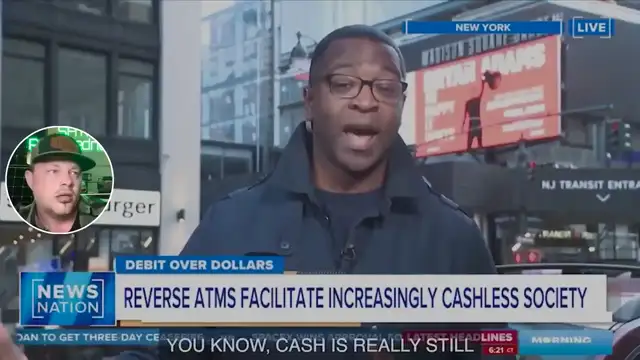 CASHLESS SOCIETY: Reverse ATM's are here! - WTF?!