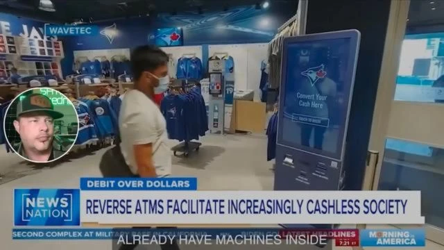 CASHLESS SOCIETY: Reverse ATM's are here! - WTF?!