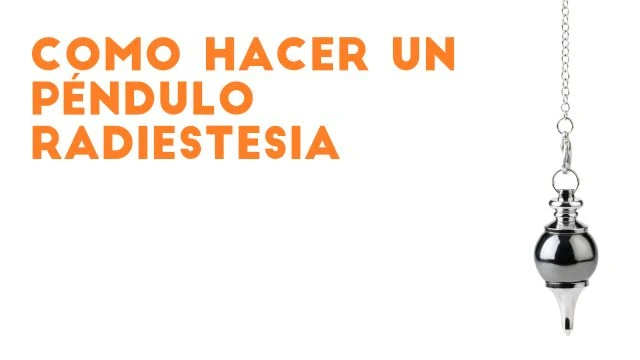 Como Hacer Un Pendulo Radiestesia - Traider Devco