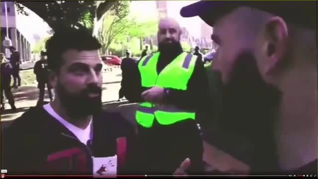 Australian National Socialist DESTROYS Subversive JEW