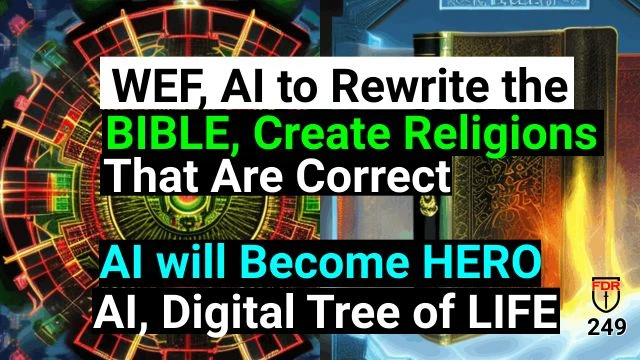 WEF - AI to Rewrite the Bible - Time to See this is Lucifers Run