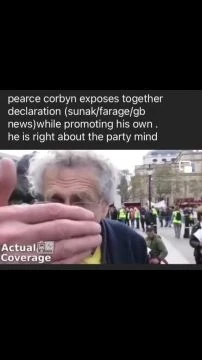 Pearce corbyn exposes together declaration /sunak farage fb news