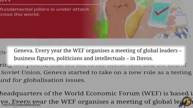 SWITZERLANDS CRIME SYNDICATE: WEF- CLUB OF ROME - BIG PHARMA