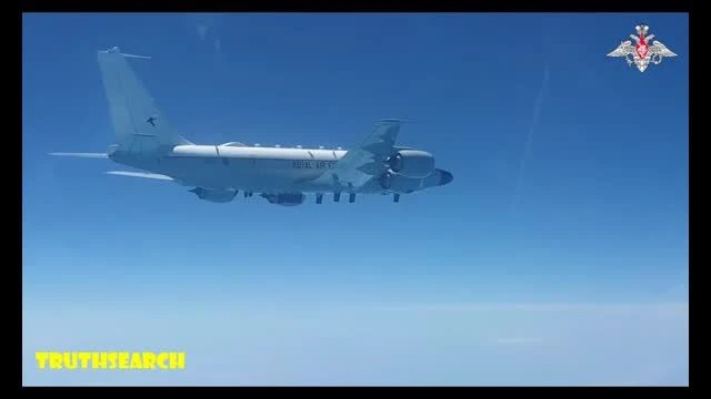 Two British fighter jets and a RC-135 spy plane approached the Russian border on Monday