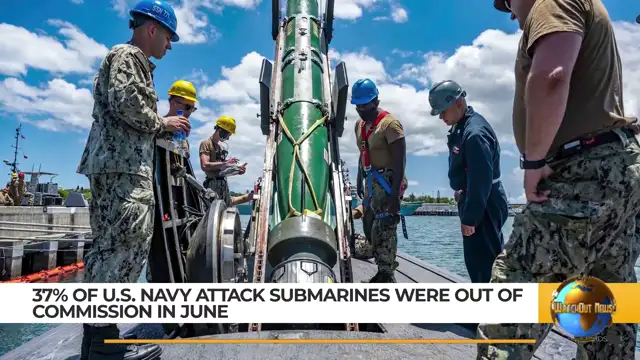 US Navy - 40 percent of attack subs out of commission for repairs