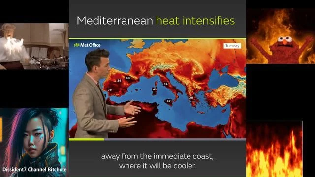 MET OFFICE CLIMATE CHANGE SCAM MASTERPIECE - DONT WET YOURSELF! 😨😱 🔥🔥🌞 LOCKDOWNS INCOMING!