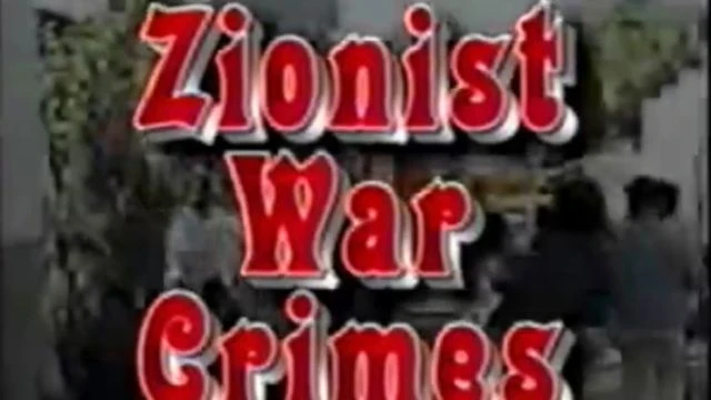 Zionist War Crimes