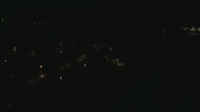 green green grass of my hometown 2. night time(drone footage)