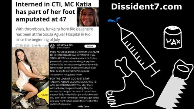 Funk Pioneer, MC Katia. 47-year-old Blood Clot🩸 Has part of her foot amputated. 💉💉