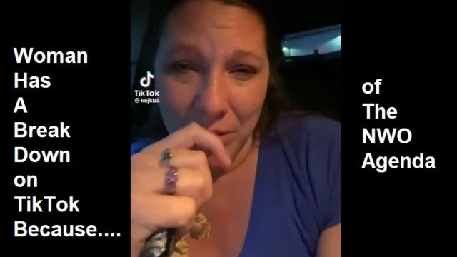 WOMAN HAS A NERVOUS BREAK-DOWN BECAUSE OF THE VACCINE DEMOCIDE AN