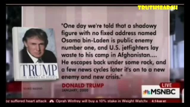 Trump knew about 9/11 in 1999 - and about Osama bin Laden!