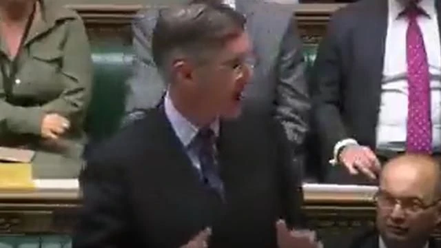 Jacob Rees-Mogg in UK Parliament Commenting on the Dystopian Online Safety Bill That Just Passed