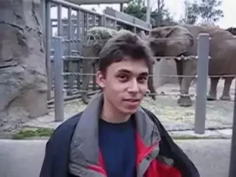 Me at the zoo (First upload on YouTube 2005)