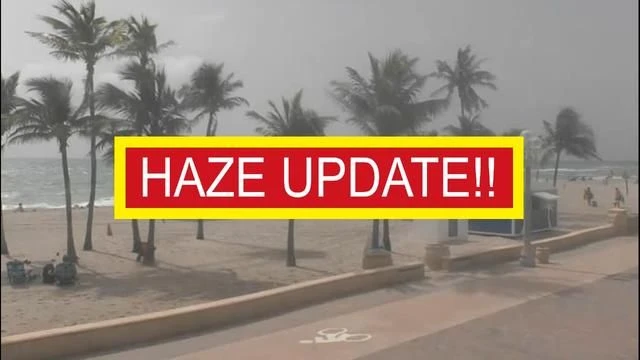 HAZE COVERS THE PLANET ONE DAY BEFORE ORWELLIAN EMERGENCY TEST!