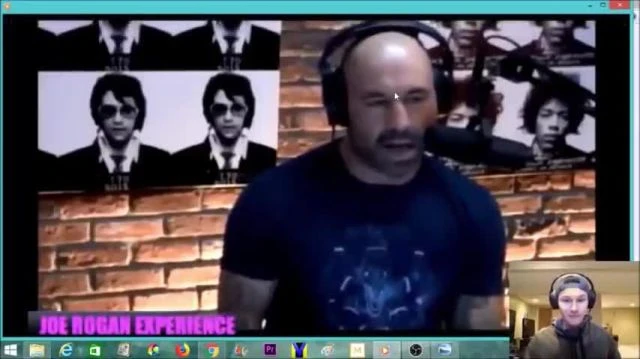 JOE ROGAN EXPOSED AS JEW PSYOP photo with RFKjnr puppet Epstein