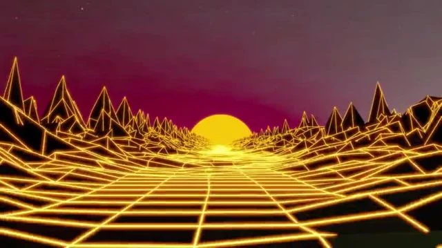 Zanimations synthwave animation