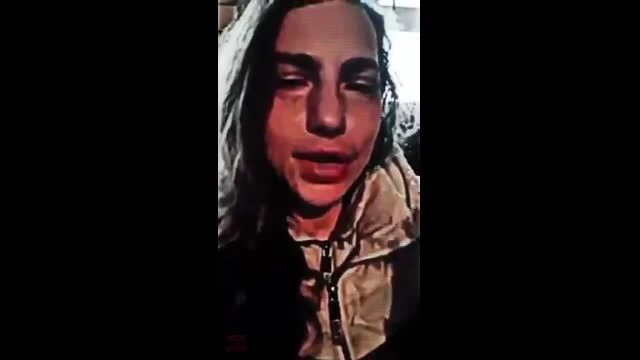 Stoned Israeli girl GANGSTA speech