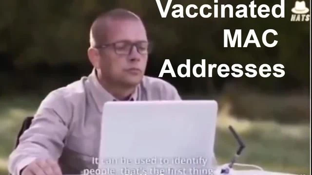 Do Some of the Vaccinated Have BLUETOOTH MAC Addresses?