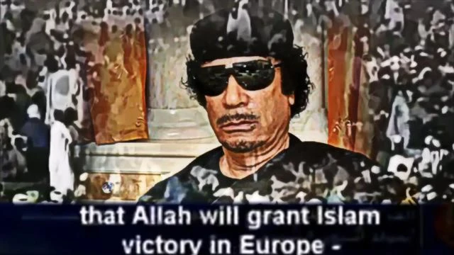 No Islamic plan to conquer the world Hear Gaddafi about the plan to conquer Europe and the world