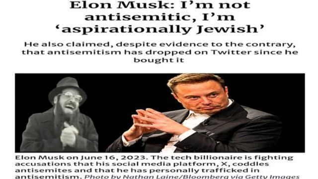 JUST A REMINDER (ELON MUSK IS A SYNAGOGUE OF SATAN DECEIVER)