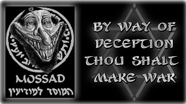 ALL WARS ARE ORCHESTRATED BY THE SYNAGOGUE OF SATAN JEWS