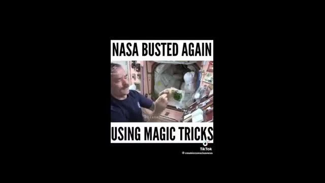 NASA busted again using magic tricks