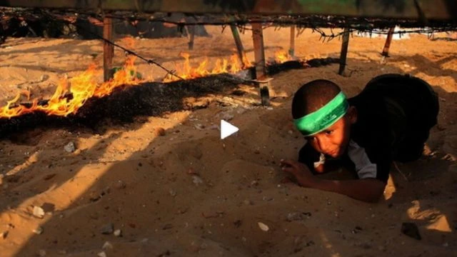 Gaza - Hamas youth summer camp