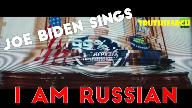 Biden sings - I AM RUSSIAN!